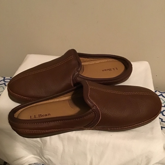 🥸L.L. Bean, new condition, size 12 medium, leather - Picture 1 of 4